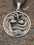 Anhänger 41 Schlangen - Silber