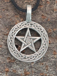 Anhänger 29 Pentagramm - Zinn