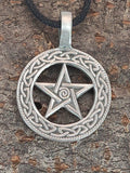 Anhänger 29 Pentagramm - Zinn