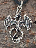 Anhänger 9 Drache - Silber