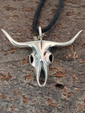 Stier 14 mit Schlangenkette - Silber