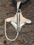 Anhänger 374 Rochen - Silber