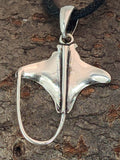 Anhänger 374 Rochen - Silber