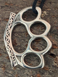 Schlagring 202 mit Panzerkette - Edelstahl
