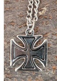Anhänger 45 Eisernes Kreuz - Zinn
