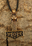 Anhänger 74 Thorshammer - Bronze