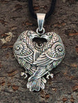 Anhänger 408 Raben - Silber