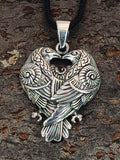 Anhänger 408 Raben - Silber