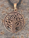 Anhänger 49 A Lebensbaum - Bronze
