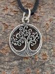 Lebensbaum 213 mit Schlangenkette - Silber