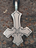 Anhänger 27 Kreuz - Zinn