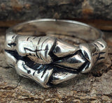 Ring Drachenkralle, Gr. 50-74 (kr13) - Silber