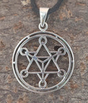 Anhänger 427 Metatrons Würfel - Silber