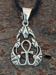 Ankh 119 mit Schlangenkette - Silber