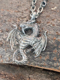Anhänger 39 Drache - Zinn