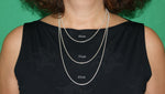 Triskele 328 mit Schlangenkette - Silber