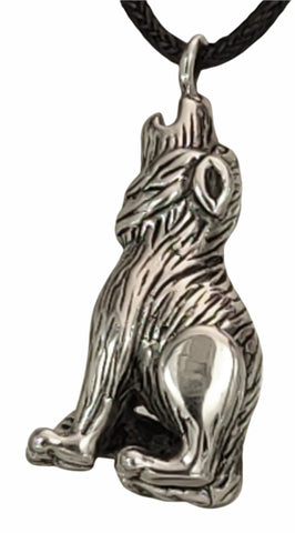 Anhänger 30 Wolf - Edelstahl