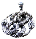 Anhänger 331 Schlangen - Silber