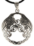 Triskele 350 mit Schlangenkette - Silber