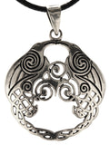 Triskele 350 mit Schlangenkette - Silber