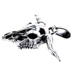 Stier 36 mit Schlangenkette - Silber