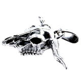 Stier 36 mit Schlangenkette - Silber