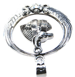 Anubis 365 mit Schlangenkette - Silber