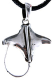 Anhänger 374 Rochen - Silber