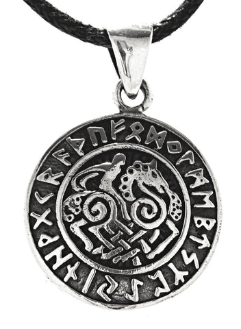 Sleipnir 376 mit Schlangenkette - Silber