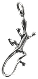 Echse 3 mit Schlangenkette - Silber
