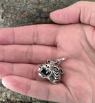 Tiger 344 mit Schlangenkette - Silber