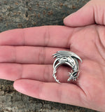 Anhänger 315 Drache - Silber