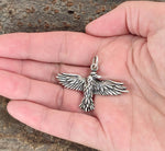 Rabe 29 mit Korbkette - Silber