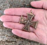 Anhänger 17 Eisernes Kreuz - Bronze