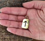 Anhänger 102 Tiwaz - Bronze