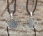 Anhänger 402 Metatrons Würfel - Silber
