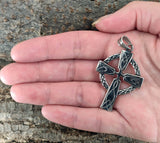 Anhänger 36 Keltenkreuz - Edelstahl