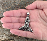 Keltischer Knoten 32 mit Königskette - Edelstahl