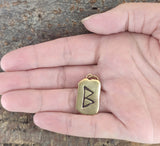 Anhänger 103 Berkana - Bronze