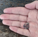 Triskele 23 mit Schlangenkette - Silber