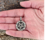 Anhänger 31 Pentagramm - Zinn