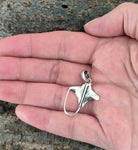Rochen 374 mit Schlangenkette - Silber