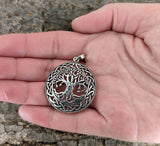 Lebensbaum 94 mit Königskette - Silber