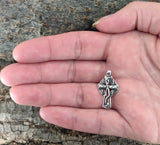 Keltenkreuz 106 mit Schlangenkette - Silber