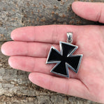 Anhänger 100 B Eisernes Kreuz - Edelstahl