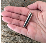 Patrone 72 mit Panzerkette - Edelstahl