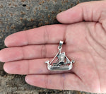 Anhänger 240 Wikinger-Schiff - Silber