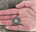 Anhänger 100 Lebensbaum - Silber