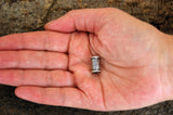 Bartperle Keltenknoten 6 mm - Silber