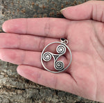 Anhänger 129 Triskele - Silber